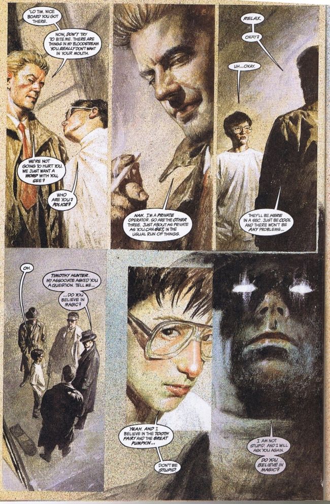 Extrait du livre 'The Books of Magic' de Neil Gaiman