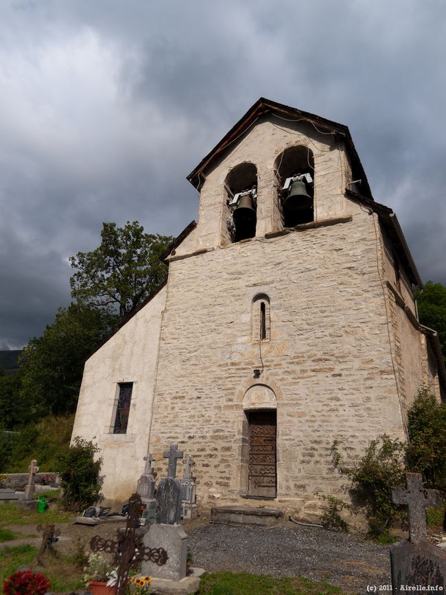 Photo de l'église Ste Marie Madeline de Loudervielle